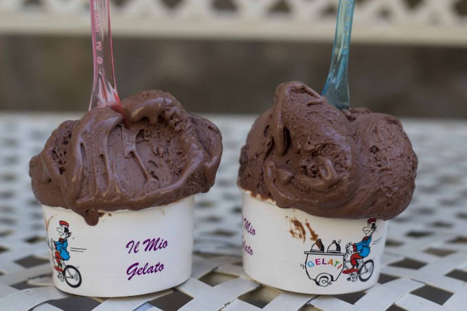 巧克力冰淇淋（gelato）