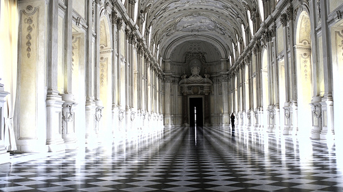 Venaria Reale 的大厅