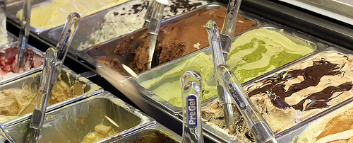 好的gelato看上去像这样……RUBBER SLIPPERS IN ITALY拍摄