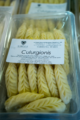 CULURGIONIS（撒丁岛手工饺子，用土豆和奶酪填馅）