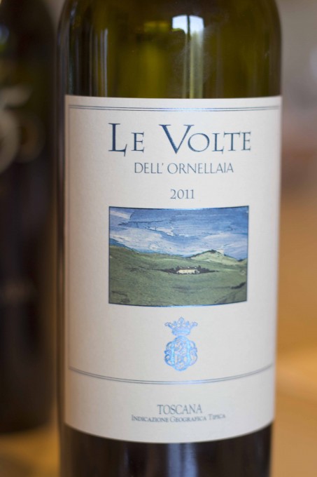 乐弗特干红，奥纳亚的佐餐葡萄酒 (Le Volte, Ornellaia’s table wine)
