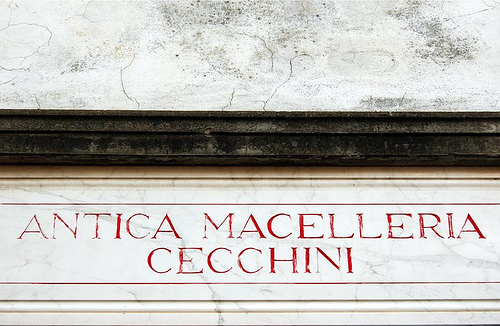 Antica Macelleria Cecchini，Giulio Nepi拍摄