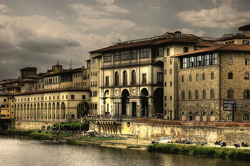 佛罗伦萨乌菲奇美术馆（Uffizi, Firenze），Giuseppe Moscato拍摄