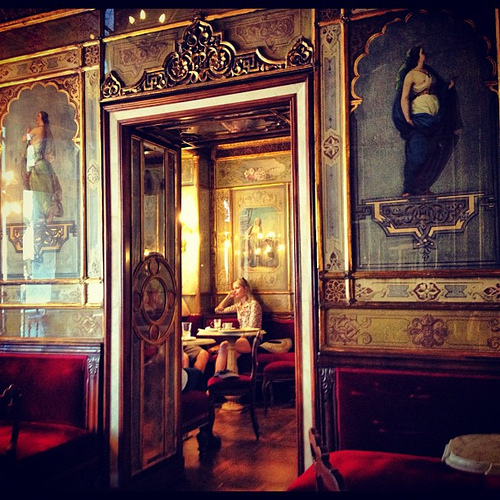 Florian咖啡馆，Maria Rosario Sannino拍摄