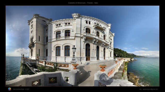 Miramare城堡，Paolo Vercesi拍摄