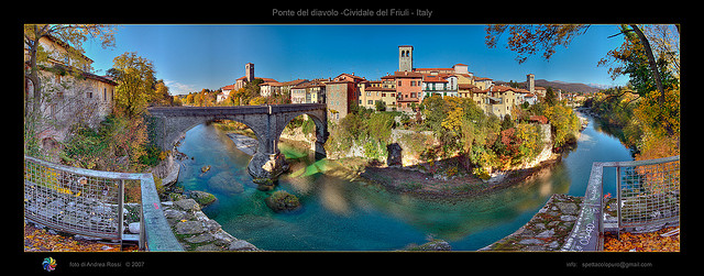 Ponte del diavolo, Cividale del Friuli，Andrea Rossi拍摄