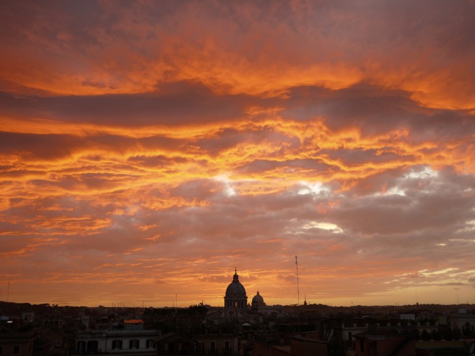 Roma城的日落，Stefan Geens拍摄