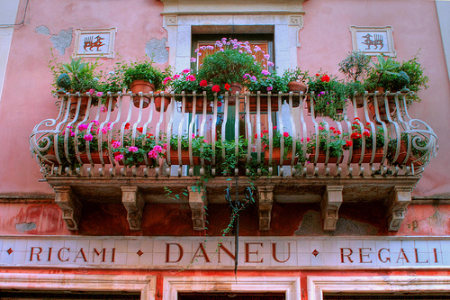 Taormina的阳台，Francesco Sgroi拍摄