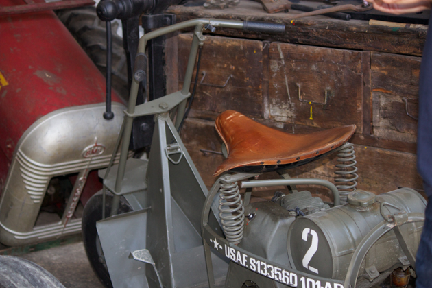 二战时美国空降到意大利的摩托车