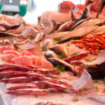 BALLARO市场的新鲜海鲜